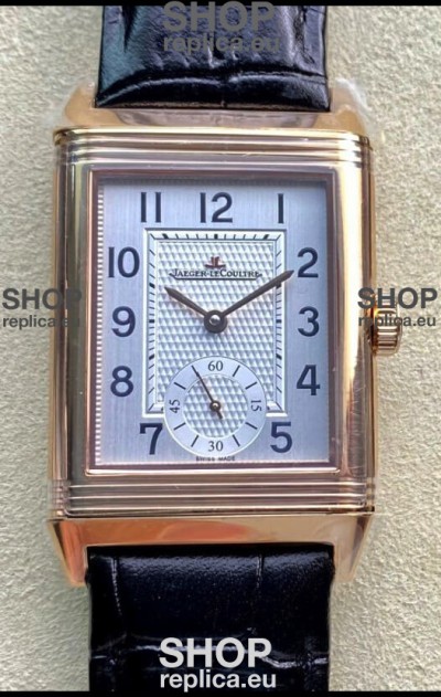 Jaeger-LeCoultre Reverso DuoFace Rose Gold Casing Watch in Swiss Automatic Movement