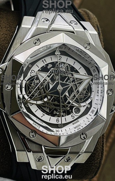 Hublot Big Bang UNICO Sang Bleu II Stainless Steel 1:1 Mirror Quality Swiss Replica Watch 