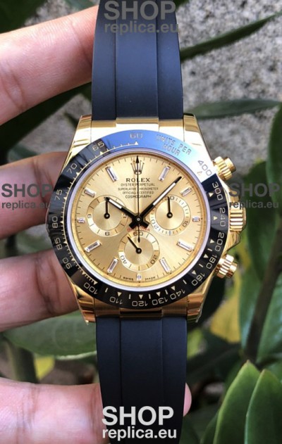 Rolex Cosmograph Daytona 116508 Yellow Gold Original Cal.4130 Movement - Ultimate 904L Steel Watch