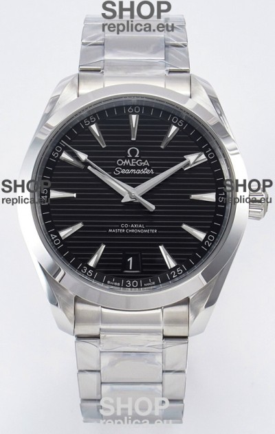 Omega Aqua Terra 150M Black Dial 904L Steel Casing 1:1 Mirror Replica 41MM 