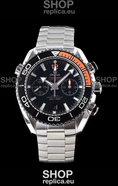 Omega Planet Ocean 600M Chronograph 904L Steel 1:1 Mirror Replica Watch 