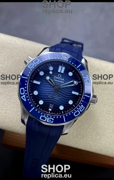 Omega Seamaster 300M Summer Blue Swiss 904L Steel 1:1 Mirror Replica Watch