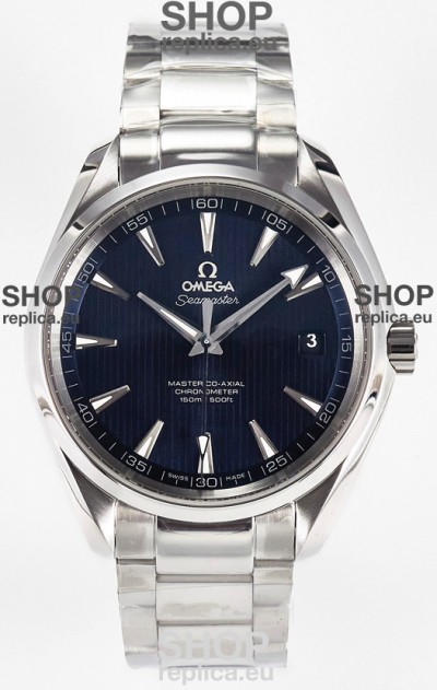 Omega Aqua Terra Super Clone 150M Blue Dial 904L Steel Casing 41MM Watch 