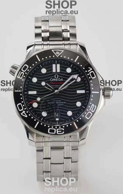 Omega Seamaster 300M Co-Axial Master Chronometer BLACK Swiss 1:1 Mirror Replica Watch