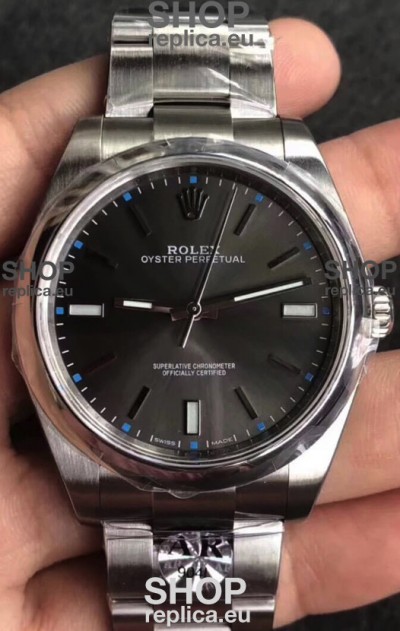 Rolex Oyster Perpetual REF#124300 41MM Cal.3230 Movement Swiss Replica Black Dial 904L Steel 1:1 Mirror Replica Watch
