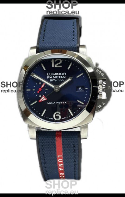 Panerai Luminor Marina PAM1404 Quaranta BiTempo Luna Rossa 1:1 Mirror Replica Watch 40MM