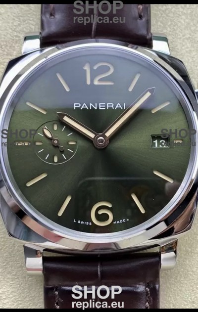 Panerai Luminor Due PAM1329 Edition 1:1 Mirror Swiss Replica Watch Green Dial