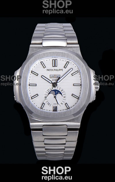 Patek Philippe Nautilus 5726A in White Dial 1:1 Replica Version 2022 Updated Version