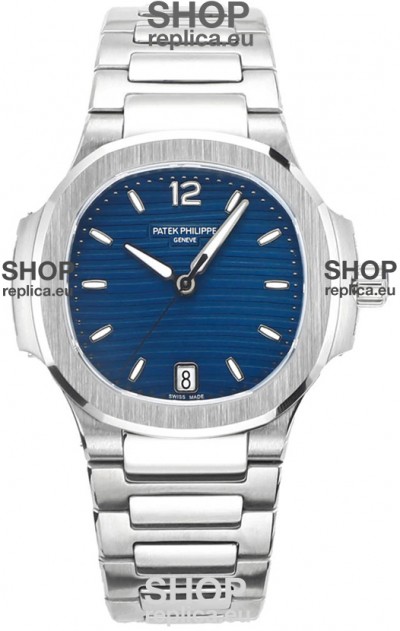 Patek Philippe Nautilus 7118 35MM 1:1 Stainless Steel Blue Dial 1:1 Superclone Watch 