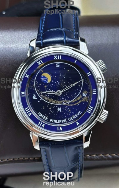 Patek Philippe 6104G Grand Complications Automatic 1:1 Mirror Replica Watch 