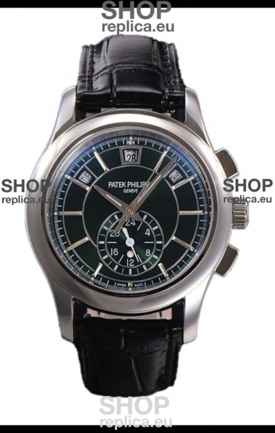 Patek Philippe 5205 Complications Moonphase Green Dial 1:1 Mirror Swiss Replica Watch