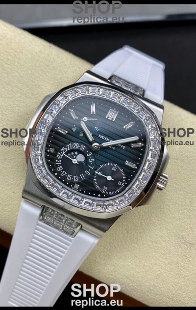 Patek Philippe Nautilus 5712G 1:1 Quality Swiss Replica Watch in Black Dial