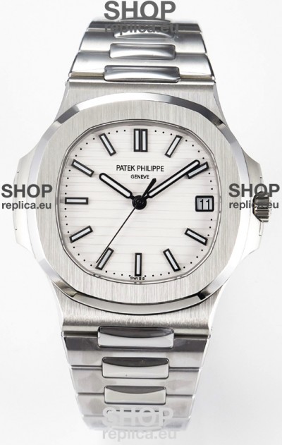 Patek Philippe Super Clone Nautilus 5711G-001 904L Steel White Dial 