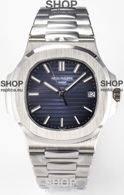 Patek Philippe Super Clone Nautilus 5711G-001 904L Steel Blue Dial 