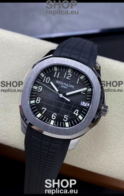 Patek Philippe Aquanaut 5167A-001 Swiss Replica 904L Steel - 1:1 Mirror Edition
