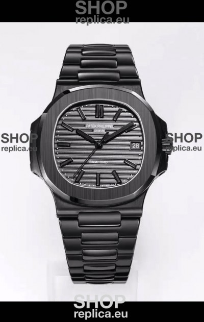 Patek Philippe Nautilus 5711 BAMFORD Edition DLC Coated 1:1 Mirror Swiss Replica Watch