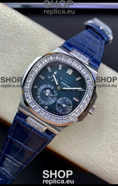 Patek Philippe Nautilus 5712G 1:1 Quality Swiss Replica Watch in Black Dial