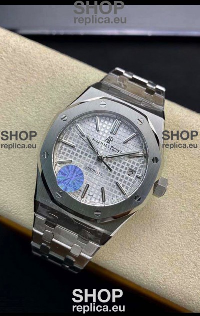 Audemars Piguet Royal Oak 15450 37MM Swiss Calibre 3120 Movement in 904L Steel Casing White Dial 