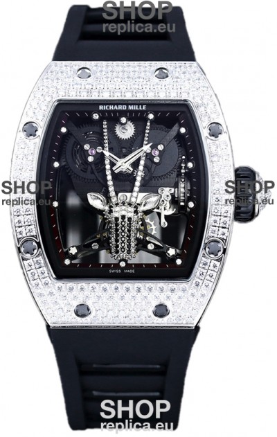 Richard Mille RM51-05 Oryx Dial Stainless Steel Watch in Swiss Automatic Movement