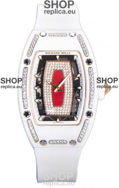 Richard Mille RM007 White Ceramic Automatic Superclone Swiss Replica Watch