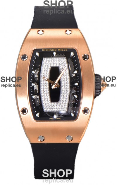 Richard Mille RM007 18K Rose Gold Automatic Superclone Swiss Replica Watch