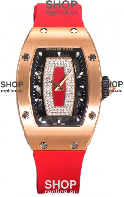 Richard Mille RM007 18K Rose Gold Automatic Superclone Swiss Watch