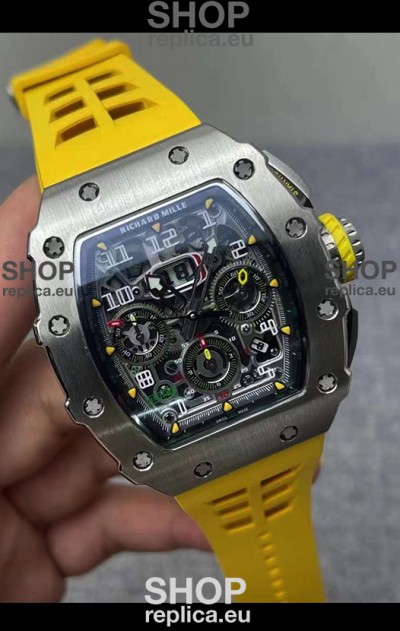 Richard Mille RM11-03 Titanium 1:1 Mirror Quality Swiss Replica Watch 