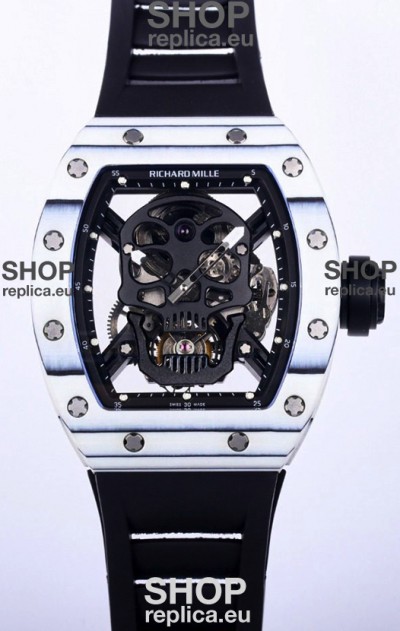 Richard Mille RM052-1 Tourbillon in White NTPT Carbon Casing - 1:1 Mirror Quality
