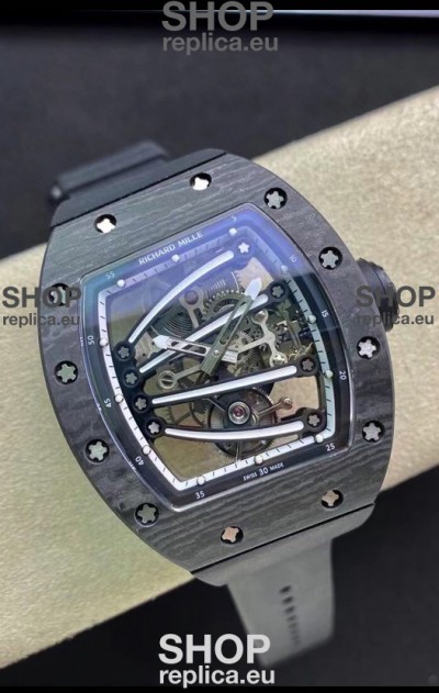 Richard Mille RM59-01 Genuine Tourbillon Movement in Black NTPT Carbon Casing