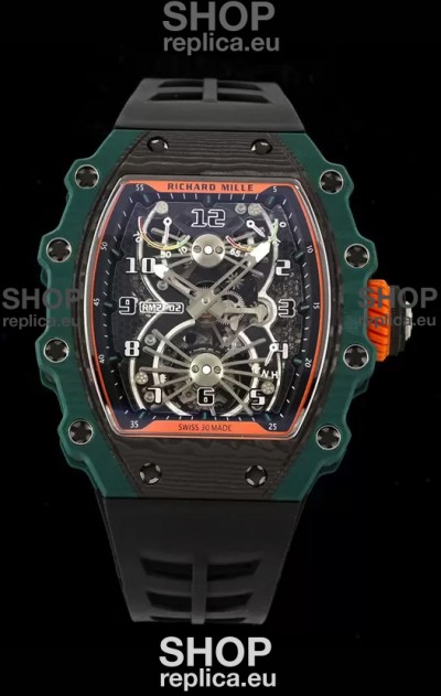 Richard Mille RM21-02 Tourbillon Aerodyne Edition 1:1 Mirror Replica Watch