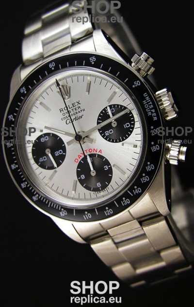 Rolex Daytona Vintage 6263 for CARTIER Edition Swiss Replica - 904L Steel Watch