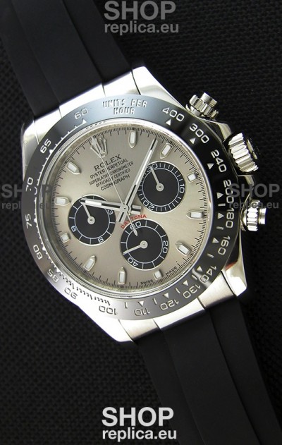 Rolex Cosmograph Daytona 116519LN Steel Original Cal.4130 Movement - Improved Ultimate 904L Steel Watch