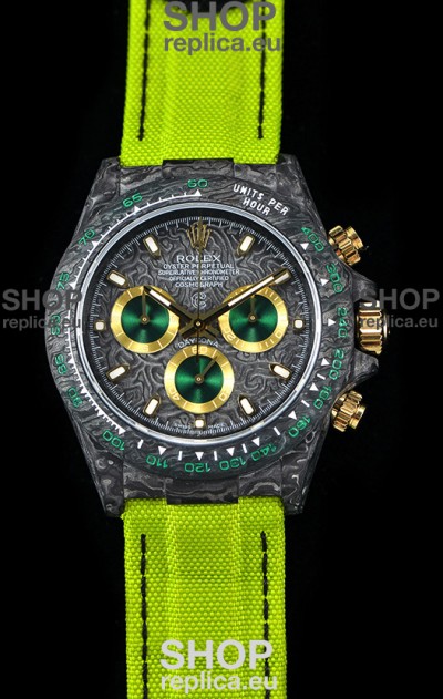 Rolex Daytona CHRONUSART Forged Cabon Casing 1:1 Mirror Replica Multicolored Dial
