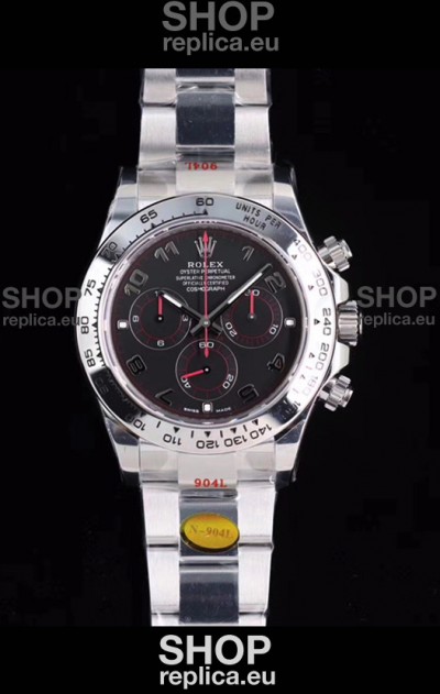 Rolex Daytona 116509 White Gold Original Cal.4130 Movement - 1:1 Mirror 904L Steel Watch