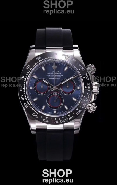 Rolex Daytona 116509 White Gold Original Cal.4130 Movement - 1:1 Mirror 904L Steel Watch