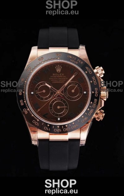 Rolex Daytona 116515LN Everose Cerachrom Original Cal.4130 Movement - 1:1 Mirror 904L Steel Watch