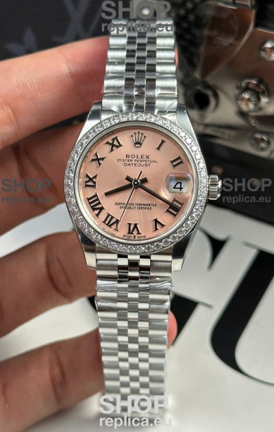 Rolex Super Clone Datejust ETA 2688 Movement 31MM Stainless Steel Case Champange Dial Watch