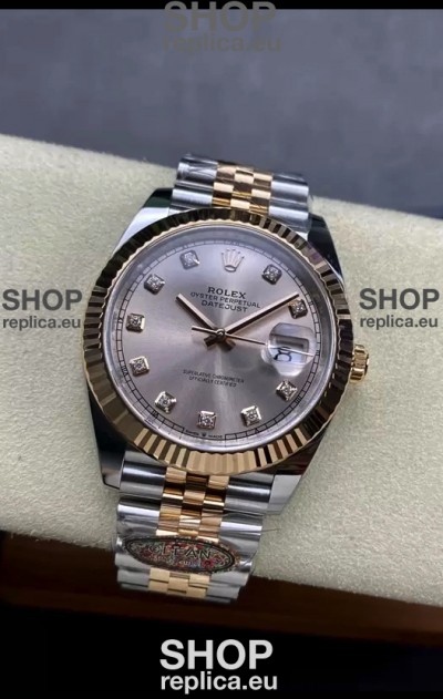 Rolex Datejust 126331 41MM ETA 3235 Swiss 1:1 Mirror Replica Watch in Rose Gold 904L Steel