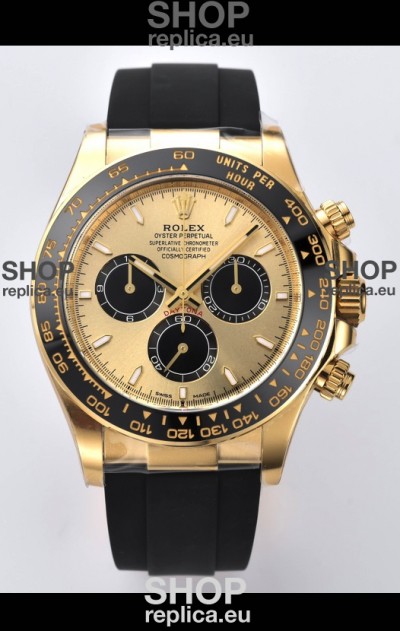 Rolex Cosmograph Daytona M116518LN-0048 Yellow Gold Original Cal.4131 Movement - 904L Steel Watch