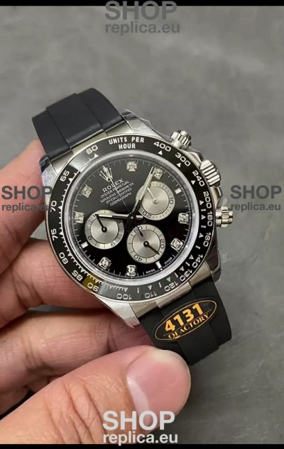 Rolex Cosmograph Daytona 126519LN Black Dial Cal.4131 Movement - 904L Steel Watch
