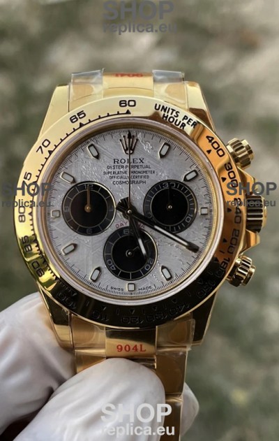 Rolex Daytona Super Clone 116519LN Meteorite Dial Cal.4131 Movement - Rose Gold Casing