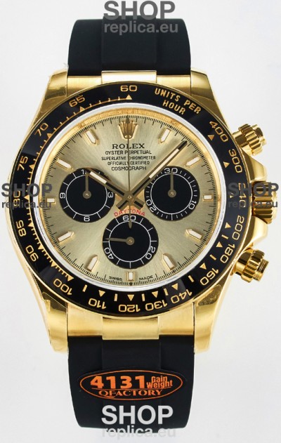 Rolex Cosmograph Daytona M126518 Yellow Gold Casing and Gold Dial Original Cal.4131 Movement