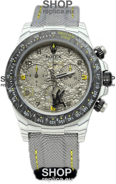 Rolex Cosmograph Daytona DiW Space Mission Carbon Fiber Watch Cal.4130 Movement