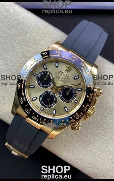 Rolex Cosmograph Daytona M116518LN-0048 Yellow Gold Original Cal.4130 Movement - 904L Steel Watch