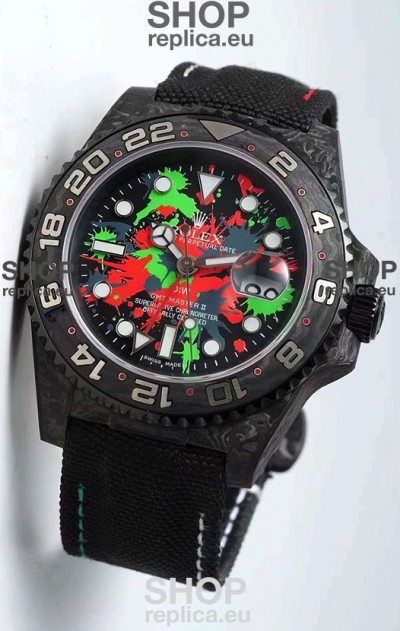 Rolex GMT Masters II DiW Edition Swiss Replica Watch - 1:1 Mirror Replica