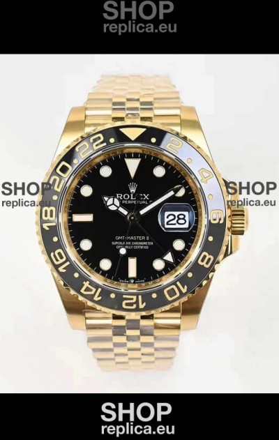 Rolex GMT Masters II M126718GRNR Cal.3285 Movement Swiss Replica - Ultimate 904L Steel Watch