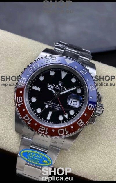Rolex GMT Masters II m126710BLRO PEPSI Cal.3285 Movement Swiss Replica - Ultimate 904L Steel Watch
