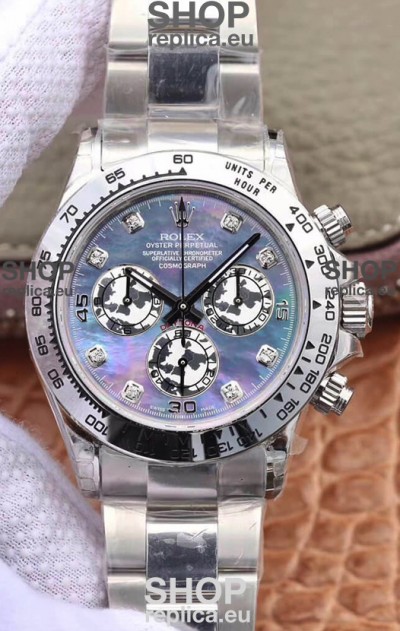 Rolex Cosmograph Daytona 116598 904L Stainless Steel 1:1 Mirror Cal.4130 Movement Watch