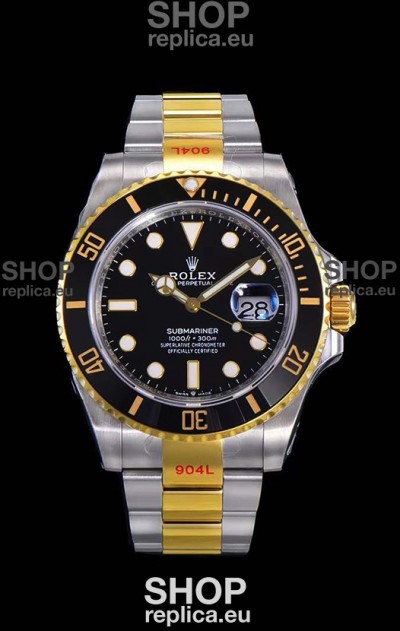 Rolex Submariner 41MM Two Tone 126613LN - Replica 1:1 Mirror - Ultimate 904L Steel Watch