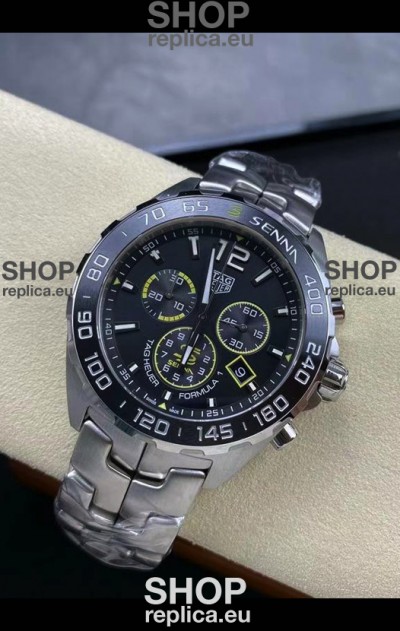 Tag Heuer F1 Edition Swiss Quartz Watch in Grey Dial Stainless Steel Casing 